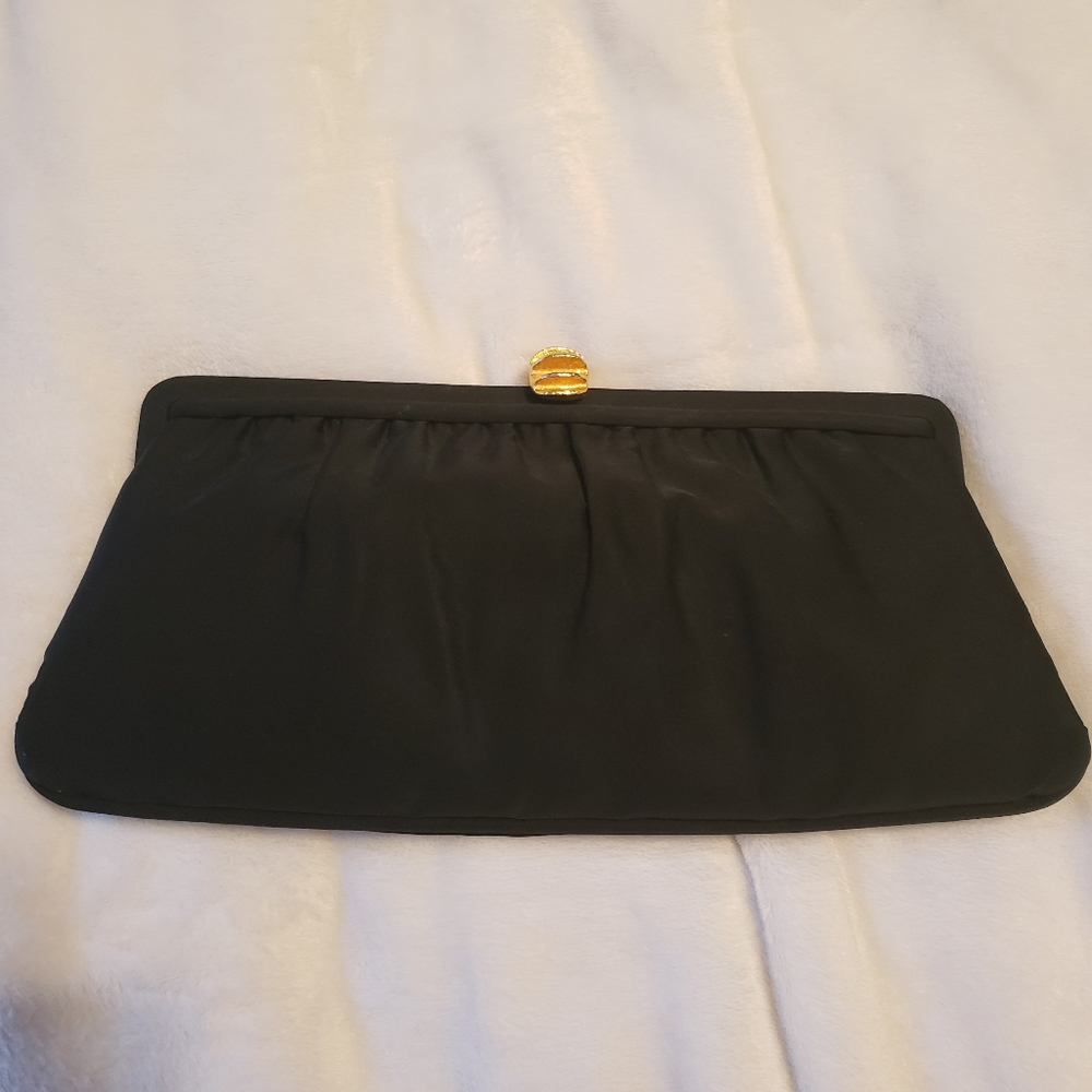 Vintage black evening bag